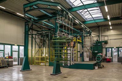 Gestelle entschichten