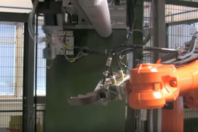 Automatische Gestell-Bestückung